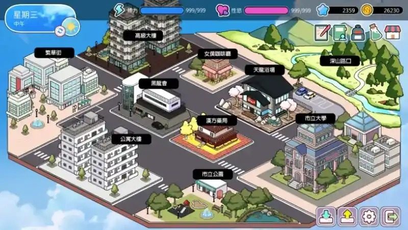 背德浴场 支线内容 资料图
