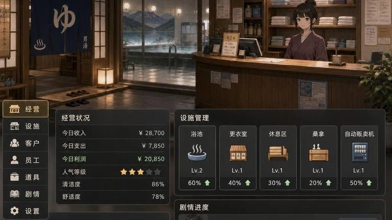 背德浴场 实机画面 演示图 3
